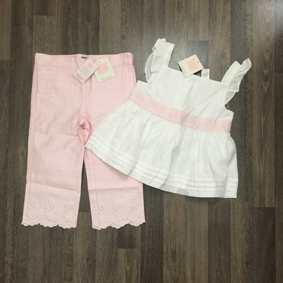 Janie and Jack Tank and Capri Set - Picture 2 of 2